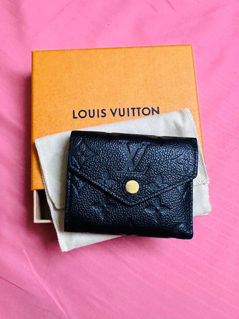 LOUIS VUITTON Zoe Monogram Blue Wallet