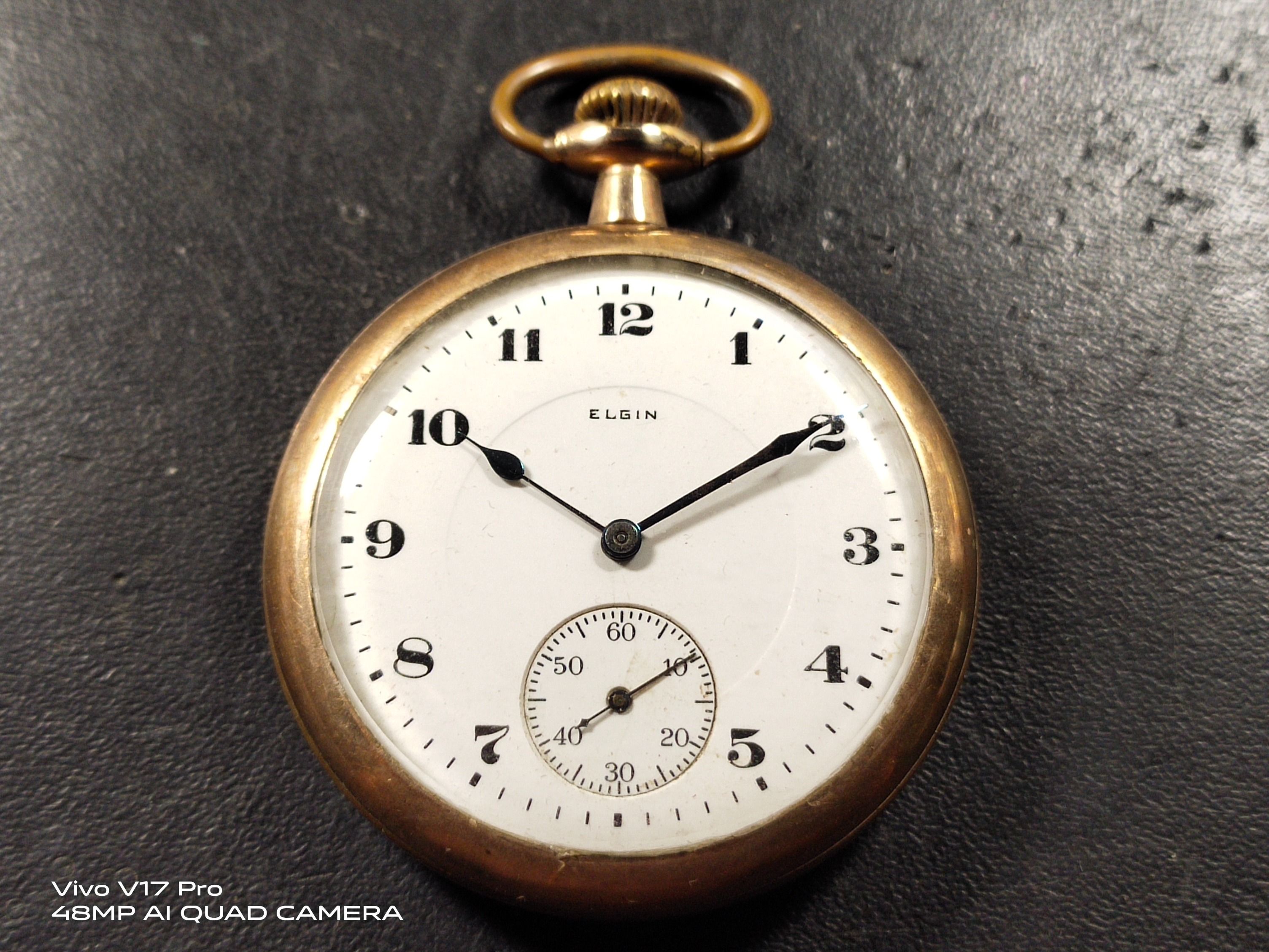 1921 elgin top pocket watch