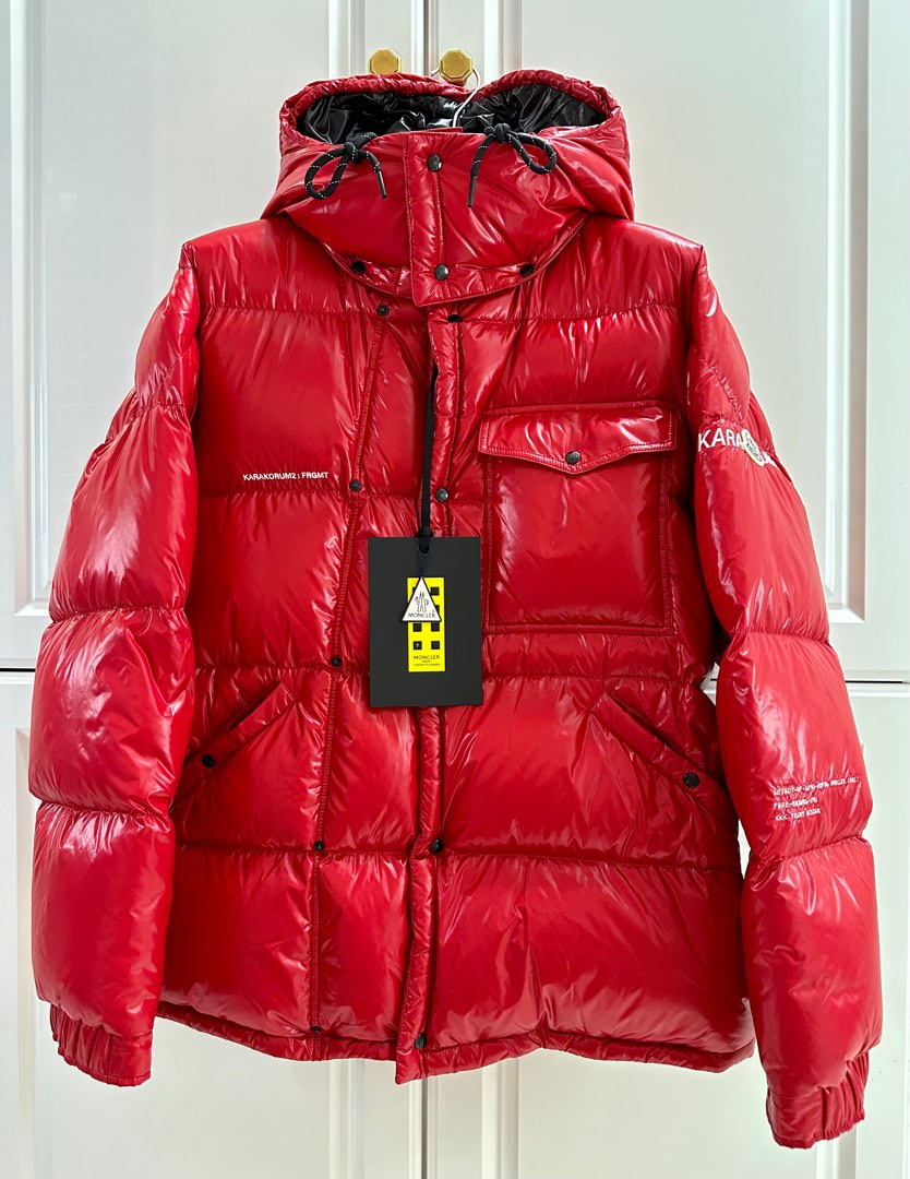 Moncler fragment red best sale