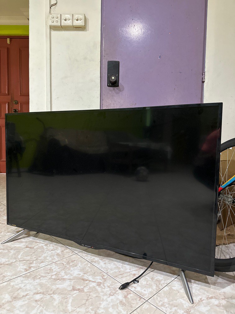 50 inch sharp 4K smart tv, TV & Home Appliances, TV & Entertainment, TV
