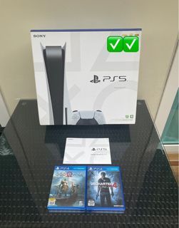 $568 PS5 Disc Edition Console Playstation 5 (Brand New) with Trade in of Switch/PS4