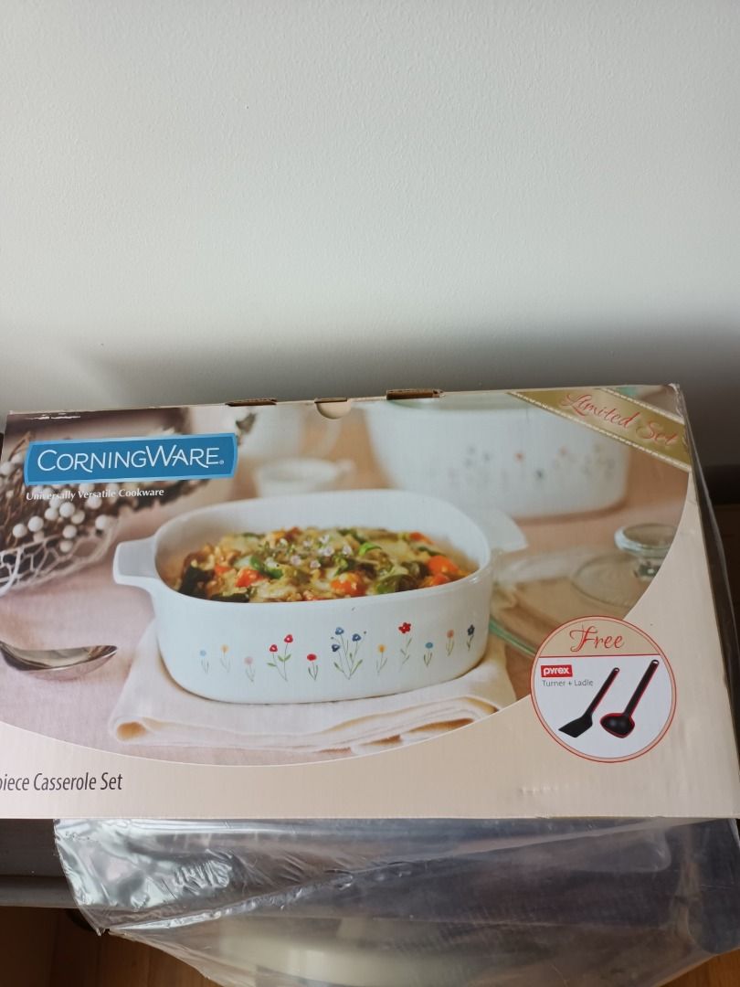 Corningware 6 Piece Casserole Set Furniture Home Living