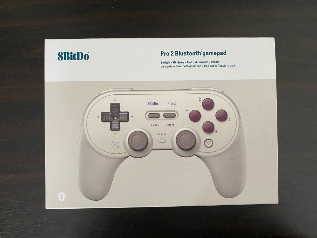 8bitdo Pro 2 Bluetooth Gamepad Controller, Video Gaming, Gaming ...