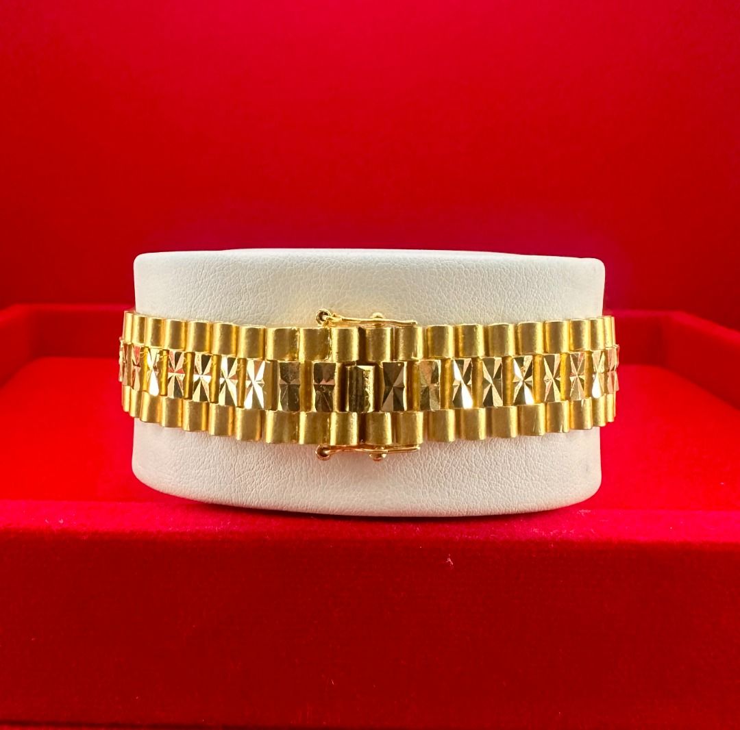 916 Gold Jubilee Bracelet 47.07g