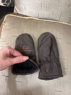 （購物贈送）小童防水保暖手套（深咖）