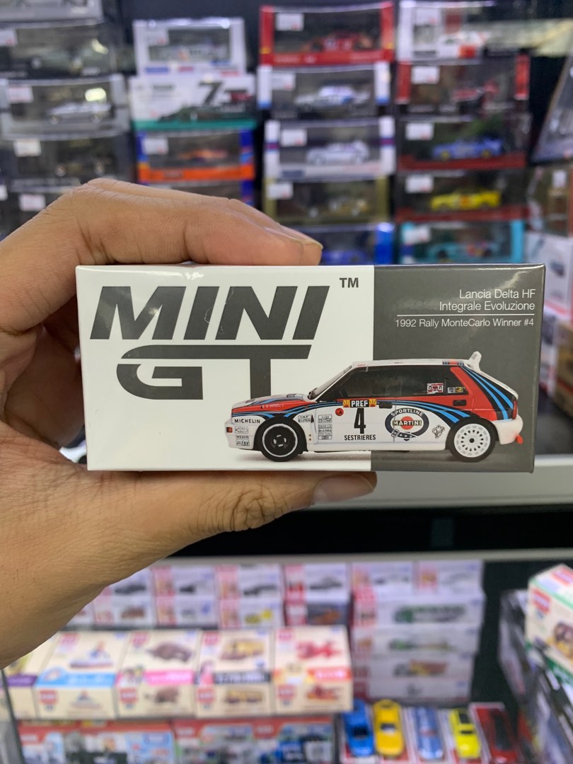 門市交收更優惠！本月新車！MiniGT 1:64 No.455 Lancia Delta HF