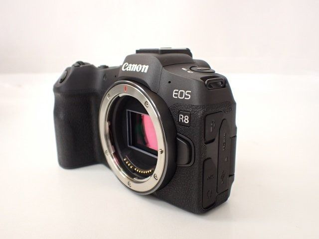 未使用且已打開的商品] 佳能微單單鏡頭相機EOS R8 RF24-50 F4.5-6.3 IS