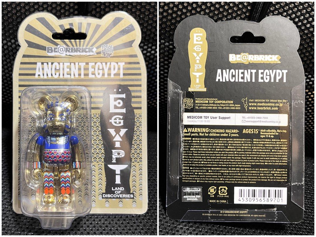 新品未開封】MEDICOM TOY BE@RBRICK ANCIENT EGYPT 400% / ベアブリック メディコムトイ エジプト 古代エジプト展 ｜キューブリック、ベアブリック