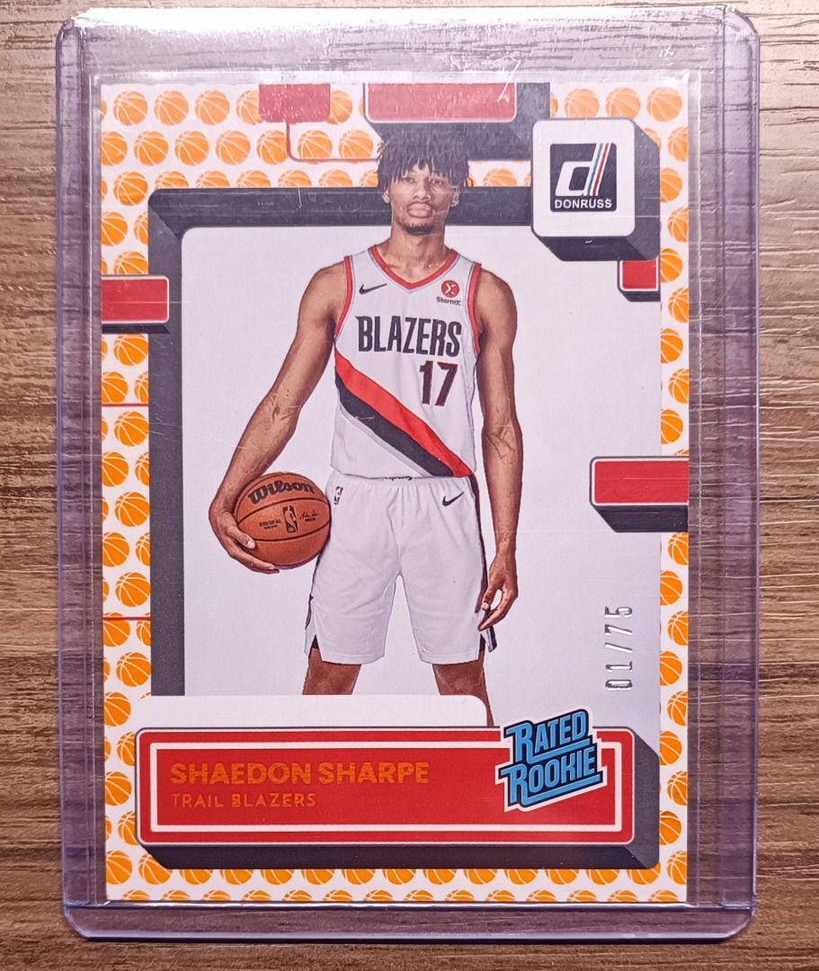 限量#'d 01/75) 首編NBA Panini Donruss 2022-23 Rated Rookie SHAEDON