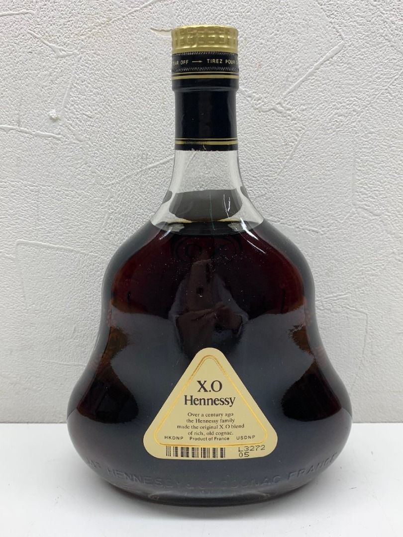 Hennessy XO Cognac 箱付き　未開栓 未開栓【Hennessy ヘネシー X.O EXTRA 黒キャップ 】箱つき