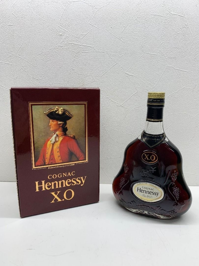 未開栓] Hennessy XO 干邑白蘭地金蓋透明瓶40 度700ml 附盒軒尼詩