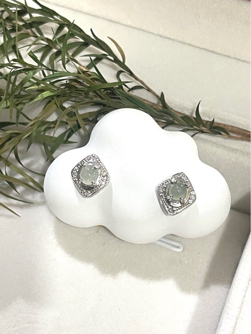Mens jade earrings top