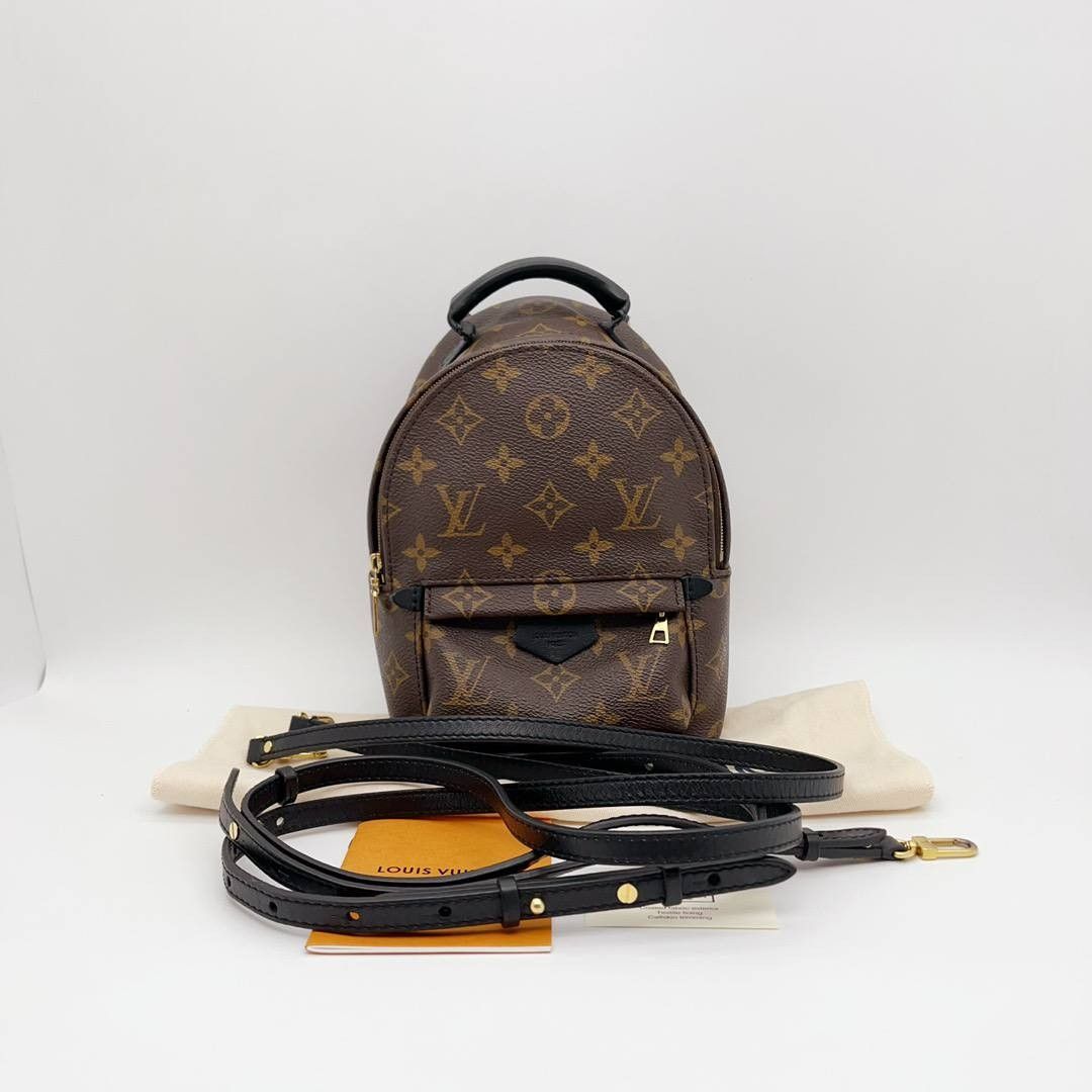 Louis Vuitton Palm Springs Backpack Mini Monogram Reverse Canvas, Luxury,  Bags & Wallets on Carousell