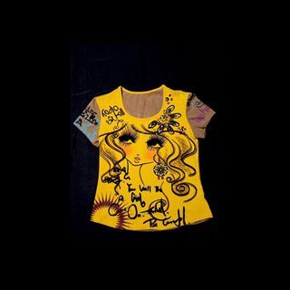 ·新裝裏百貨行· 印花串珠T-shirt
