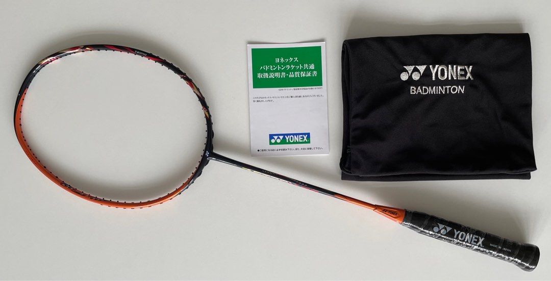 全新) YONEX Astrox99 (Ax99 橙) JP Ver. 日本版3U5, 運動產品, 運動與