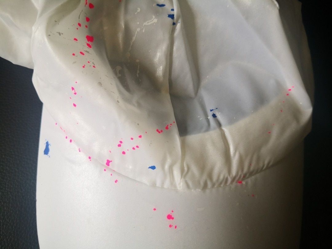 Ader Error Splattere Paint Adjustable Whitr Cap (Category: Caps & Hats) located in Muntinlupa City. Submitted by silent_mute (Listing ID 1254648469, Image 2). Description: BPI/BDO/Gcash.