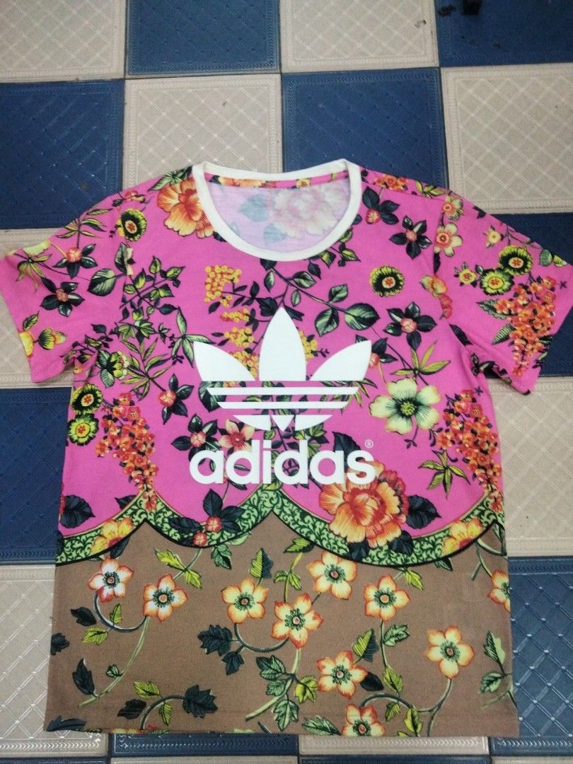 Casaco adidas sale floral