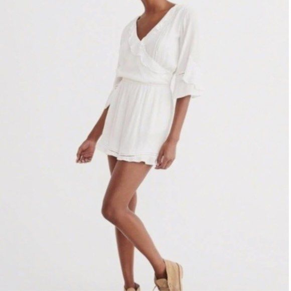 Brandy melville top white romper