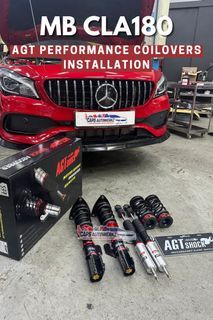 AGT Performance Coilovers for Conti Cars - Mercedes Benz CLA180 / Adjustable suspension / Car absorber