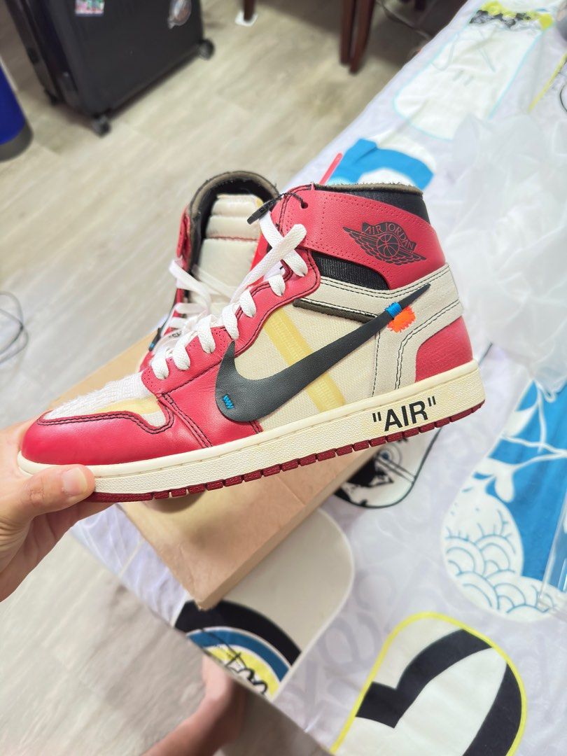 Off white 2025 jordan 1 yellowing