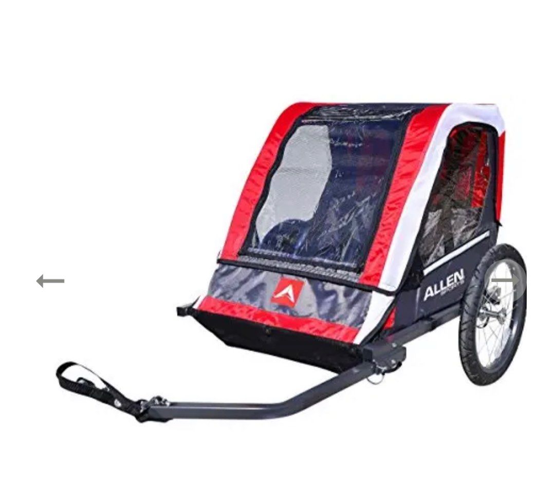 Allen clearance bicycle trailer