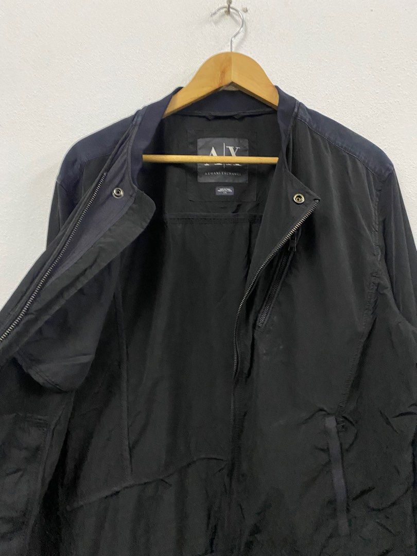 Armani exchange hotsell coat mens