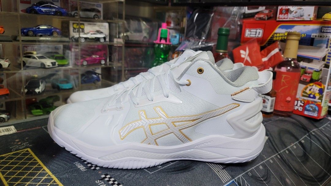 日本 Japan 亞瑟士 Asics GelHoop V13 男鞋 籃球鞋 白金 shoes basketball, 他的時尚, 鞋