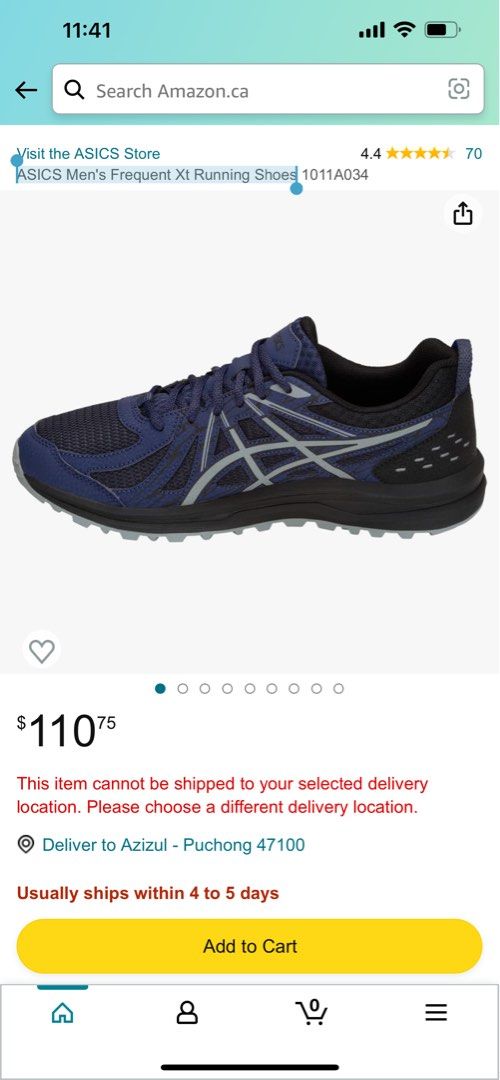 Asics frequent xt top