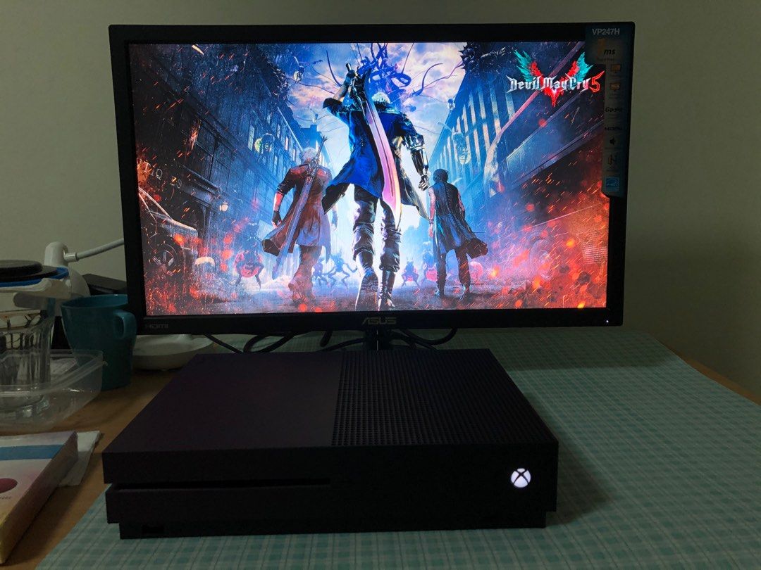 Asus vp247 lcd monitor top