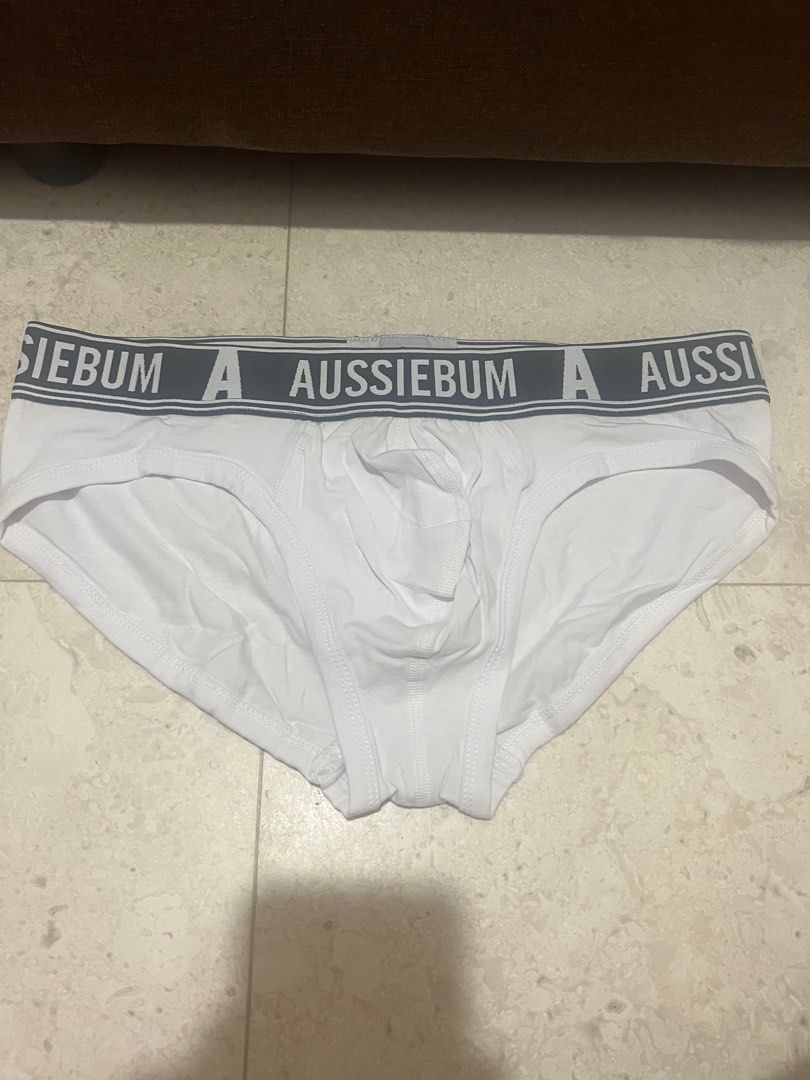 Aussie bum Men’s White Brief Underwear, Men's Fashion, Bottoms, New