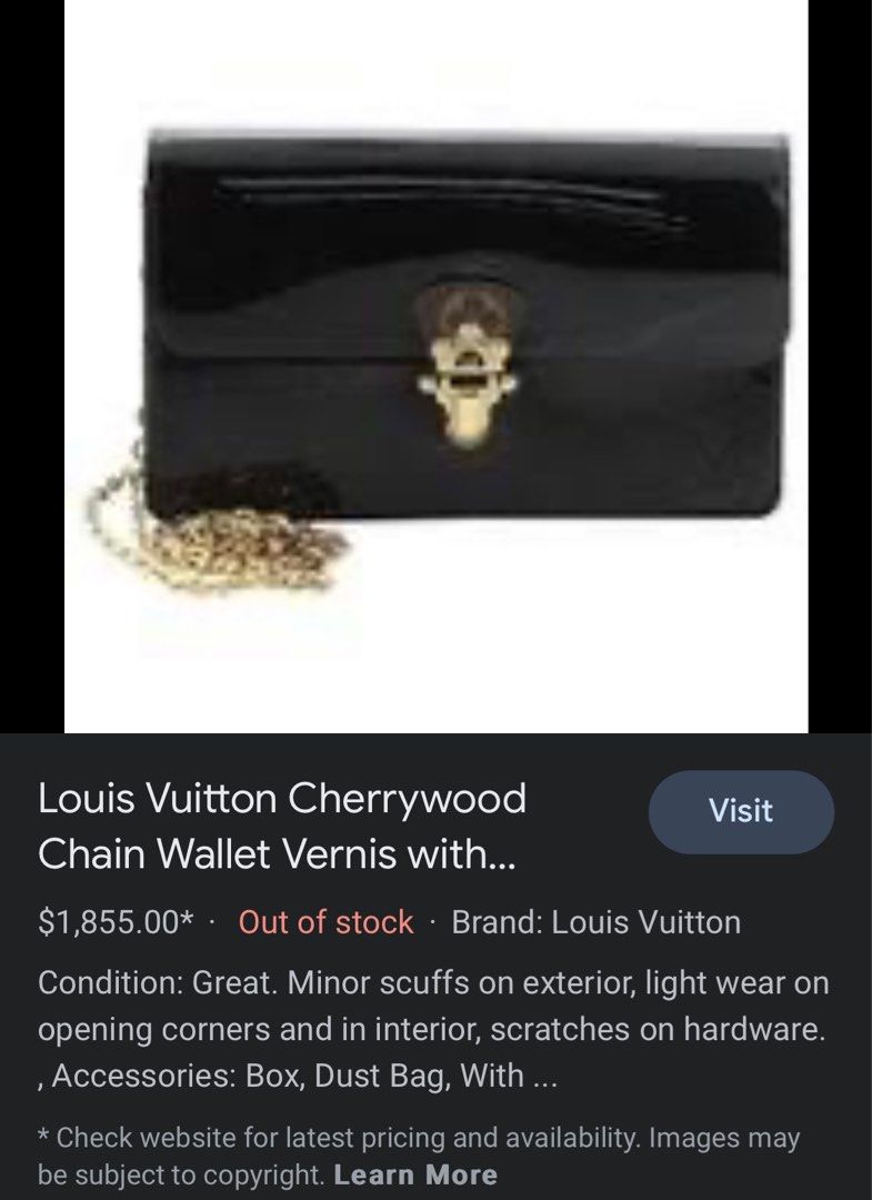 Louis Vuitton Cherrywood BB🍒, Luxury, Bags & Wallets on Carousell