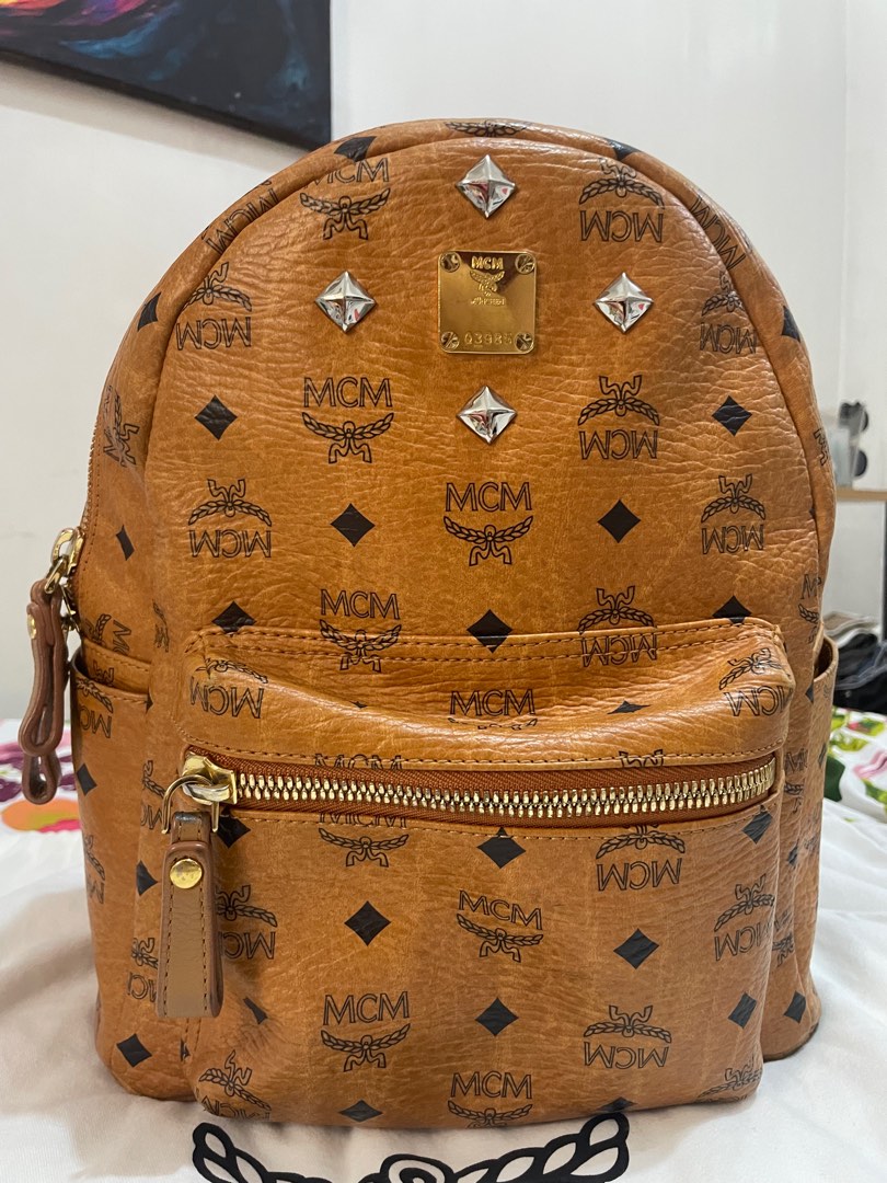 Authentic MCM Backpack, Luxury, Bags & Wallets on Carousell