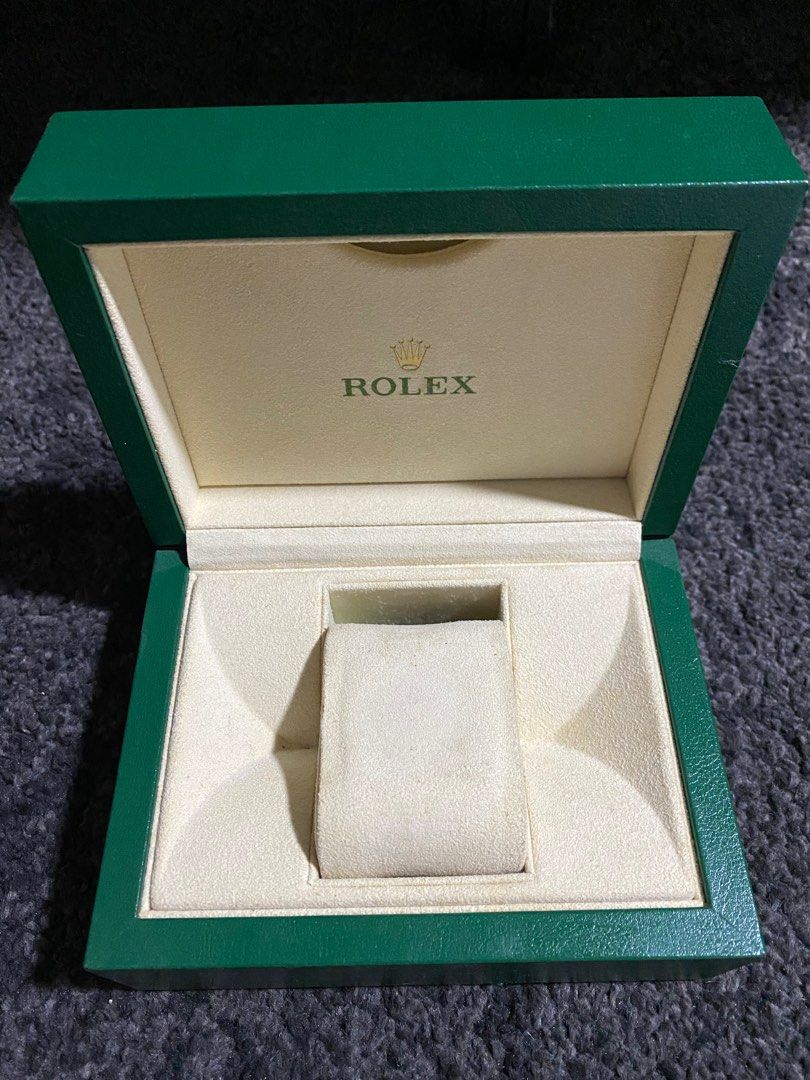 Real rolex box on sale