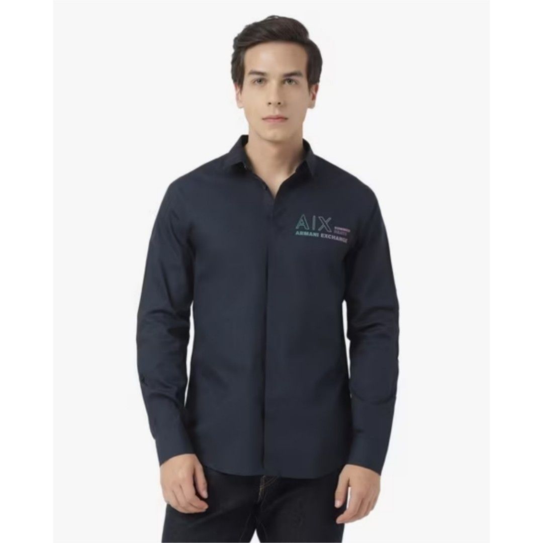 Armani sales printed shirts