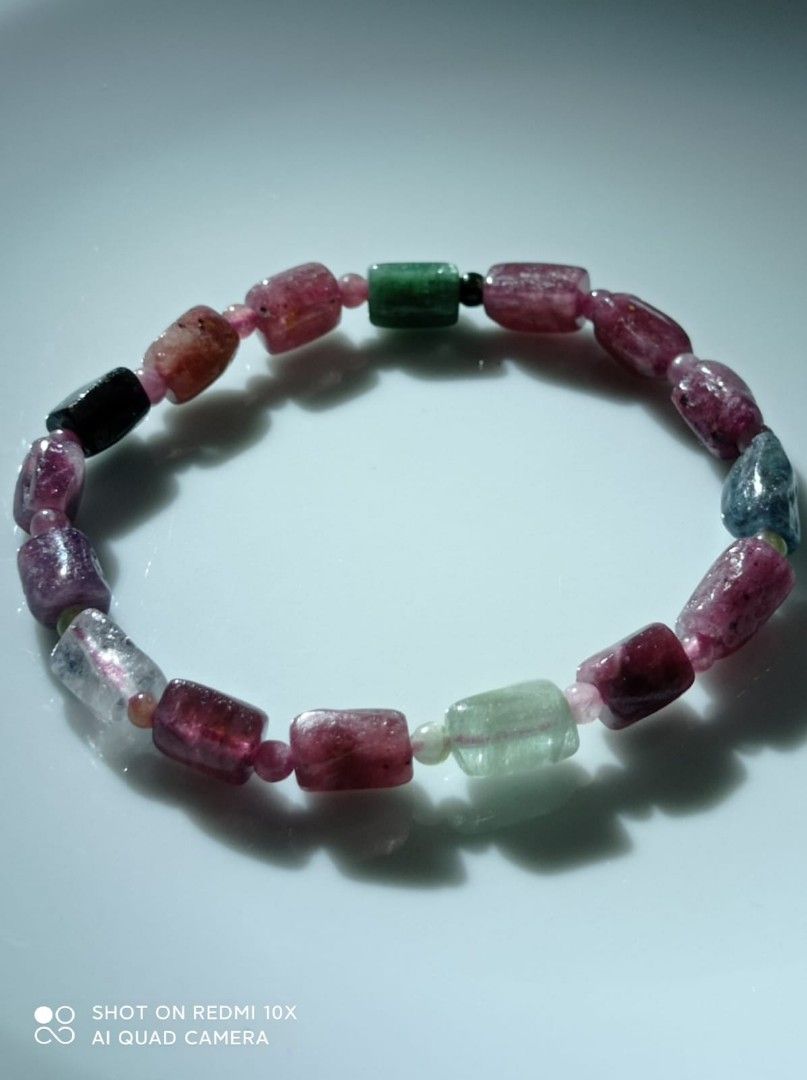 Red hot sale tourmaline bracelet