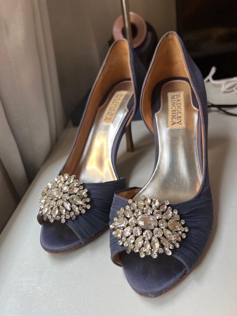 Something blue clearance wedding shoes