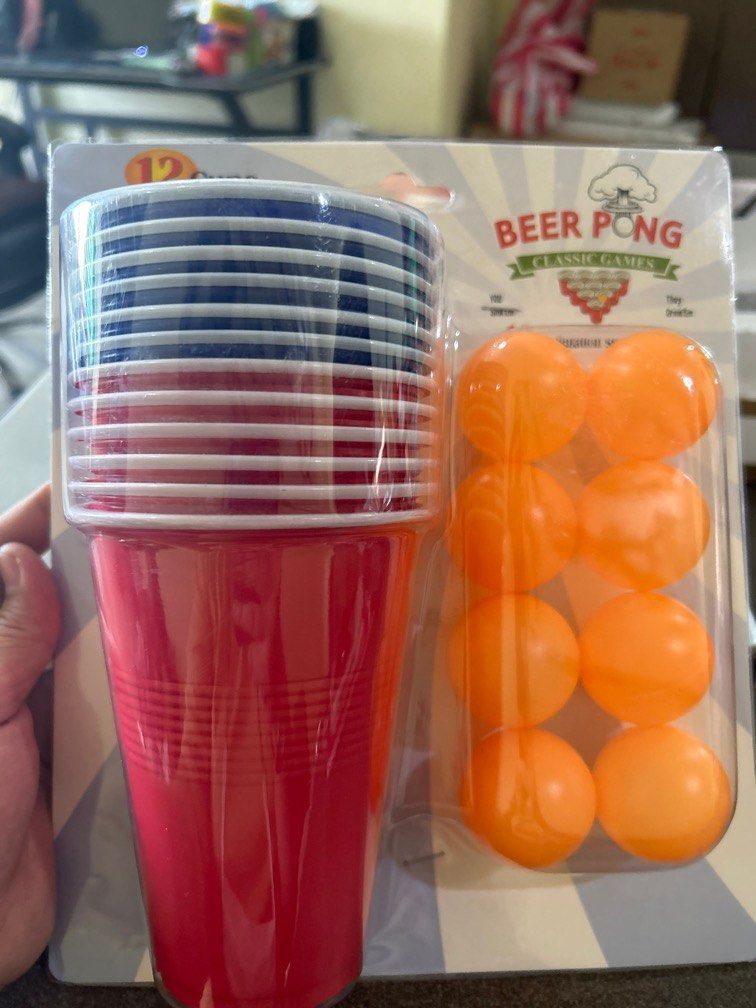 Beer Pong- Drinking Party Game (Category: Board Games & Puzzles) located in Manila. Submitted by cozzyessentialshopph (Listing ID 1254657440, Image 3). Description: Item: Beer Ping Party Drinking Game Players: Group players Price: P299 per pack *Product color may slightly vary due to photographic lighting sources or your monitor settings. 📍 Loc: Ipil Bambang Manila 📍 MOP: GCash, PayMaya, BDO, PNB, BPI 📍 MOD: all SF and booking courier service 