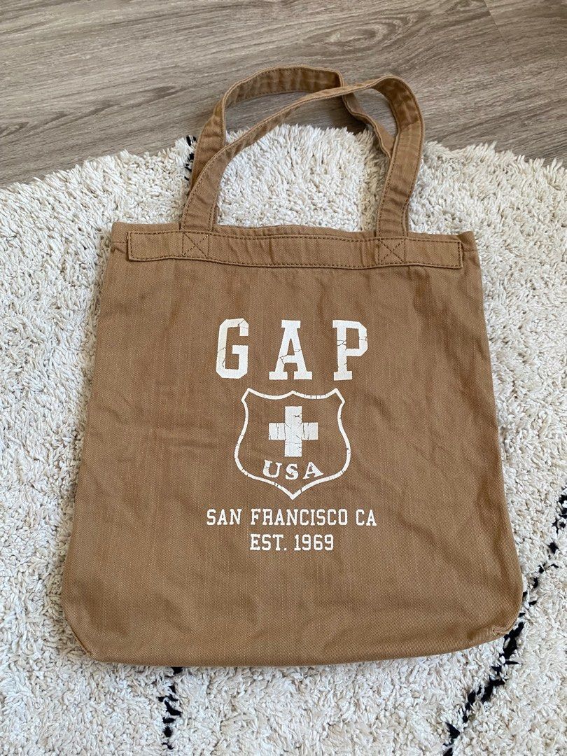 Gap canvas cheap tote