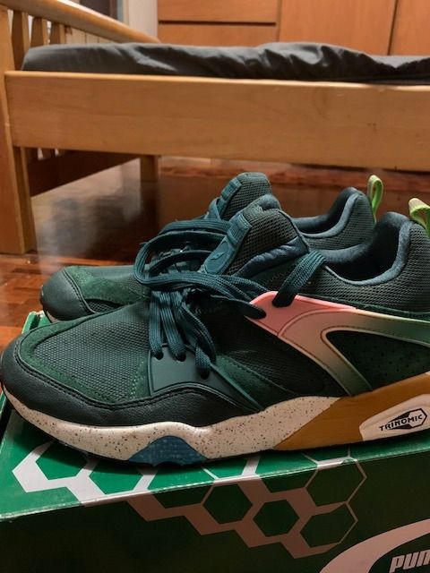 NEW Puma Blaze of Glory Wilderness Green UK8 US9 Men
