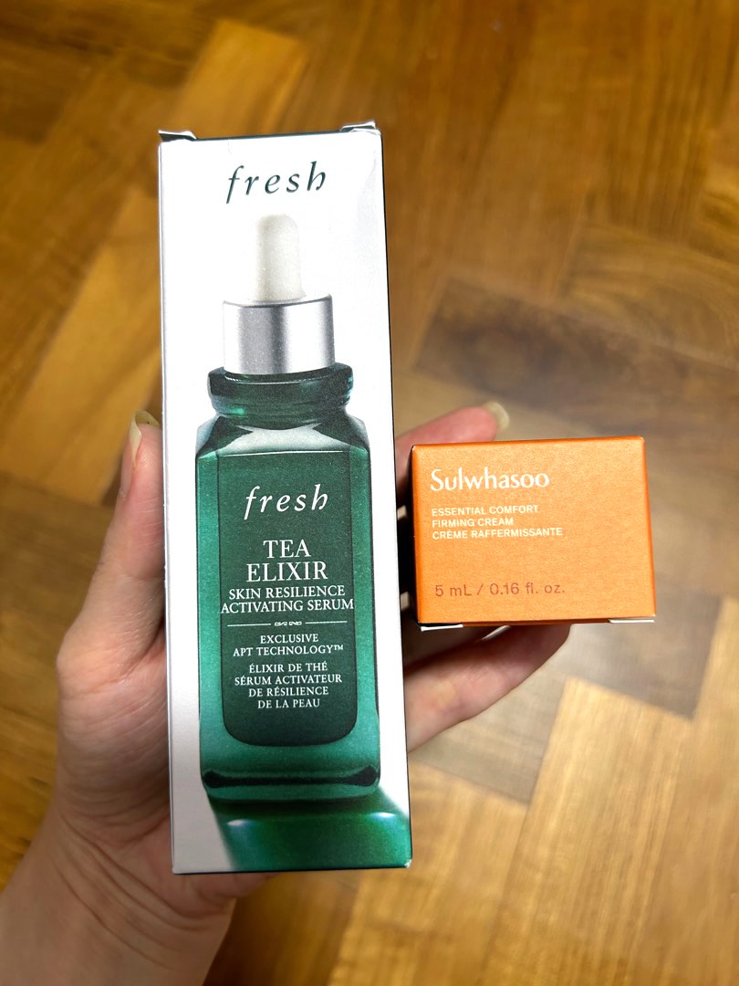 Fresh Tea Elixir Skin Resilience Activating Serum review.