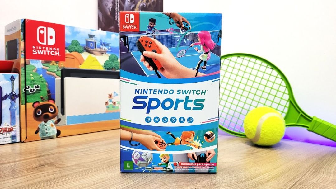 SG] Nintendo Switch Sports [Includes Leg Strap] For Switch Gen1&2 and Oled