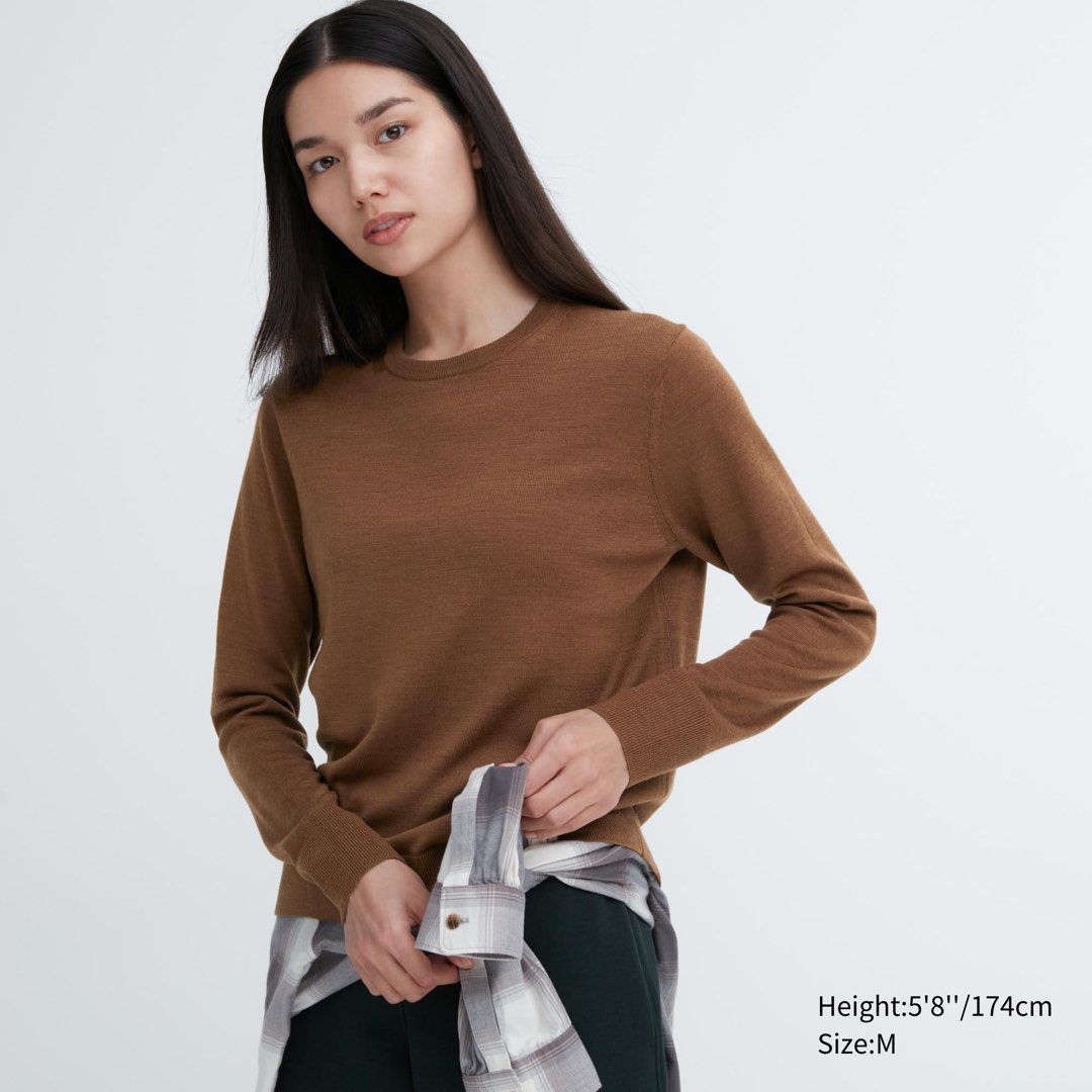 Uniqlo wool jumper clearance