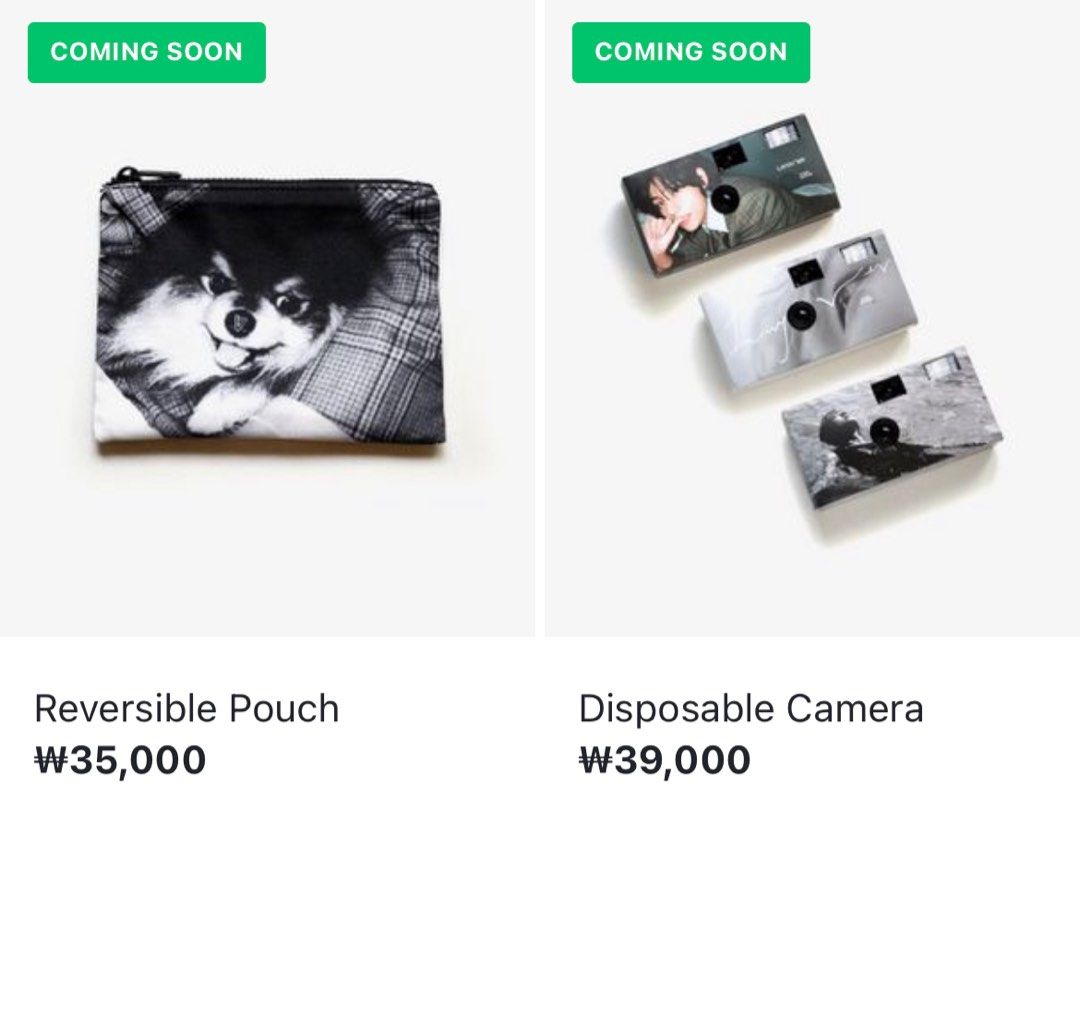 公式】BTS V [LAYOVER]リバーシブルポーチ 公式】BTS V [LAYOVER