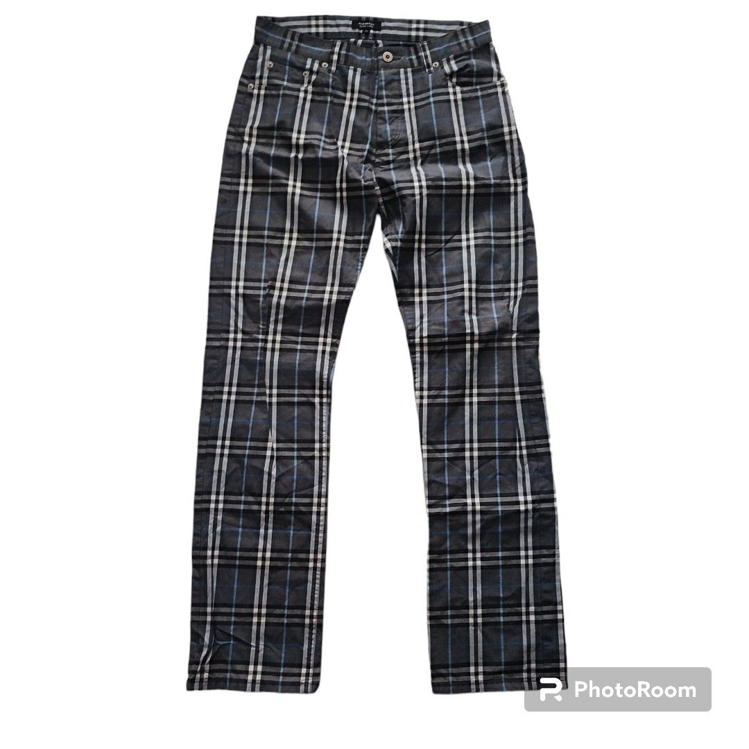 Burberry Black Label Nova Check Pants