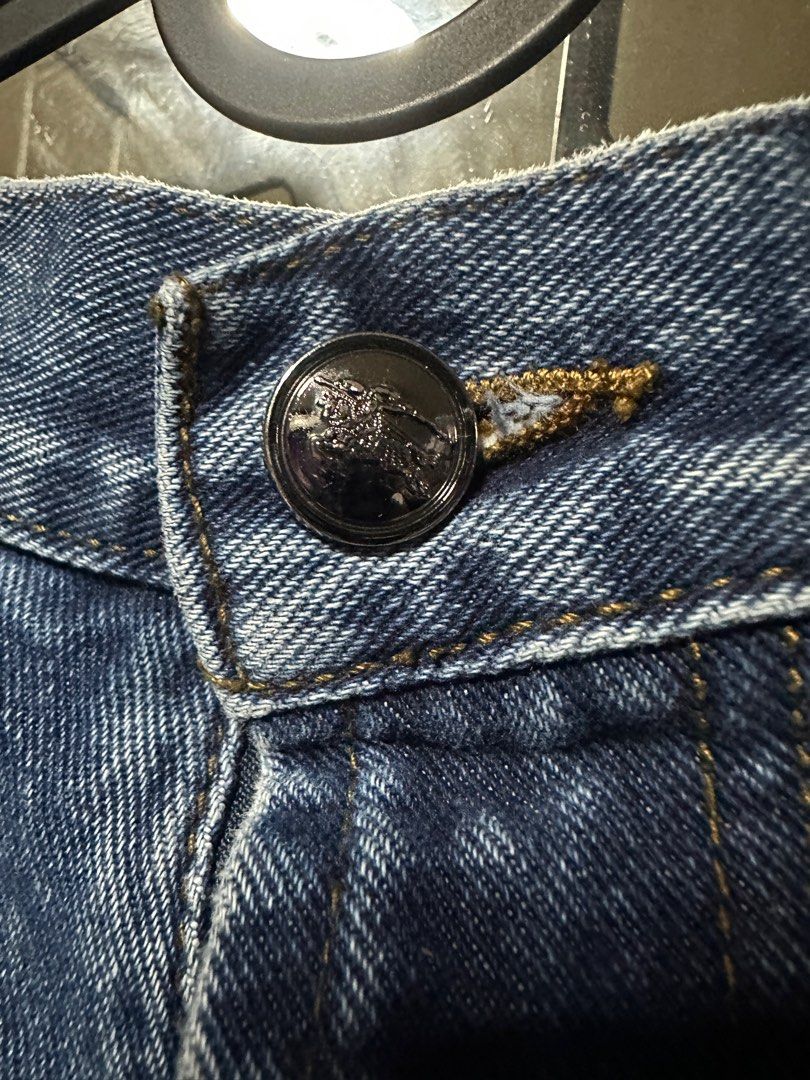 Burberry jeans silver best sale