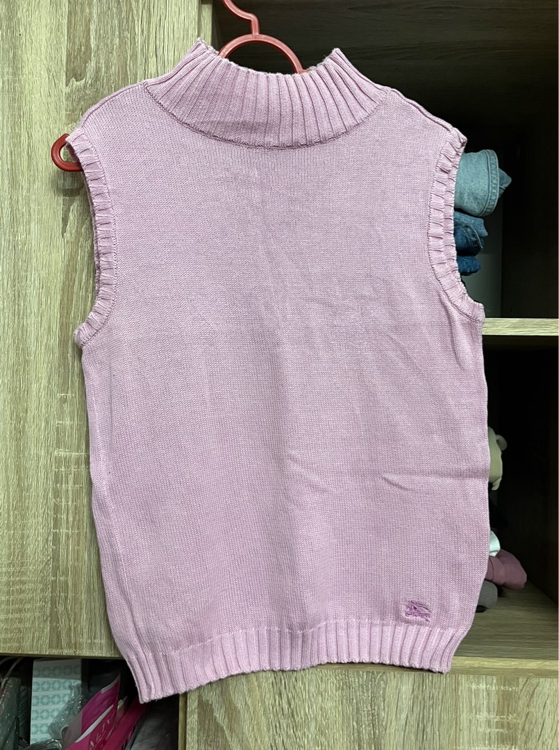 Burberry hot sale vest purple