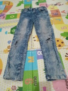 Celana jeans anak perempuan - Blue muffin