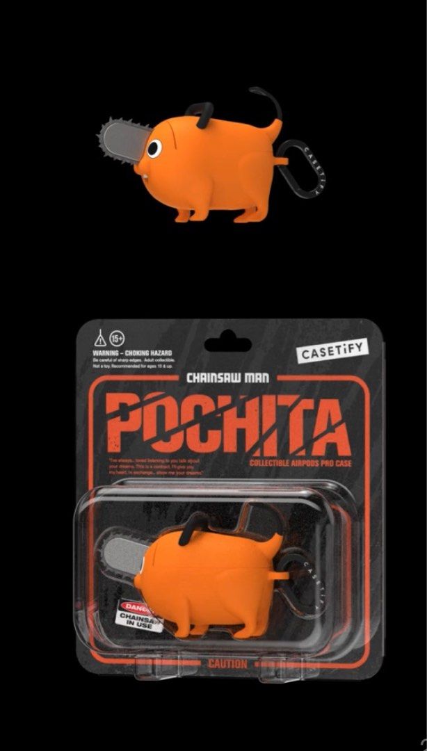 Chainsaw man X Casetify AirPod pro 2 case, Hobbies & Toys, Memorabilia