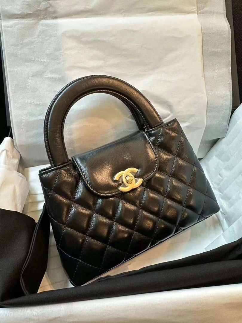 Chanel 23K Mini Shopping Bag Kelly袋大Size, 名牌, 手袋及銀包