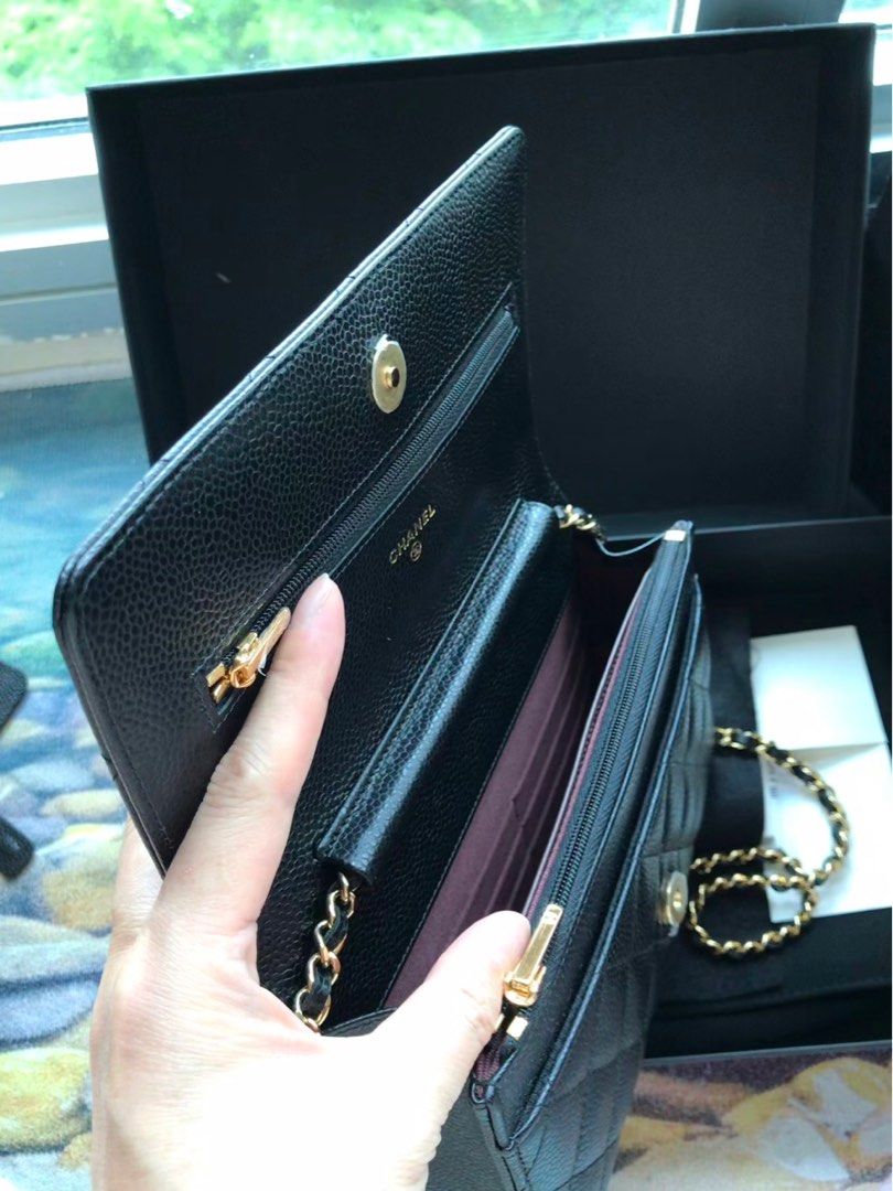 Chanel woc Bag, Luxury, Bags & Wallets on Carousell